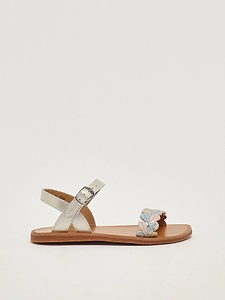 Pom D'api Plagetteferns Embellished Flat Sandals