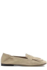 Pomme D'or Fringed Loafers Flat Shoes