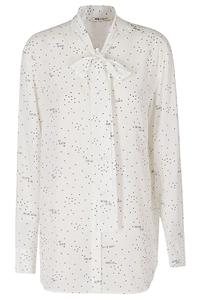 Ports 1961 Printed Bow-Neck Shirt