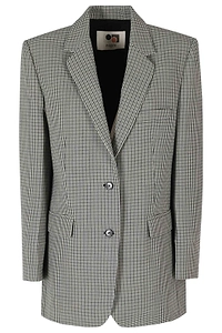 Ports 1961 Checked Single-Breasted Blazer