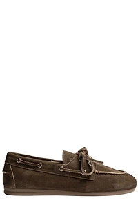 Posa Bow Detail Flat Shoes