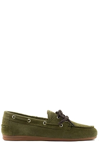 Posa Lace-Up Boat Loafers