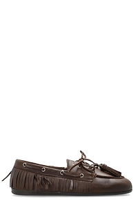 Posa Native Tassel Boat Loafers