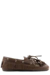 Posa Native Tassel Boat Loafers