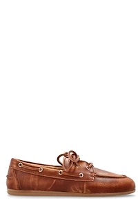 Posa Round Toe Lace-Up Shoes