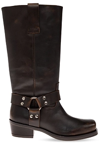 Posa Texas Harness Heeled Boots