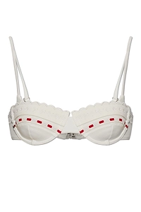 Posse Pia Scalloped Bikini Top Beachwear