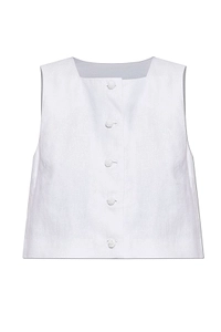 Posse Rio Button-Front Top