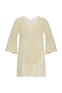 Posse Saskia Crochet Knitted Dress