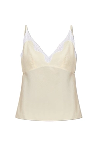 Posse Tabitha Lace Trim Camisole Top