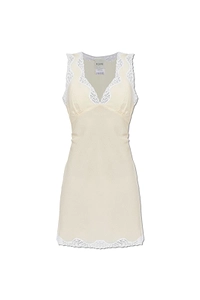 Posse Tabitha Lace-Trim Mini Dress