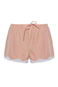 Posse Tabitha Lace-Trim Shorts