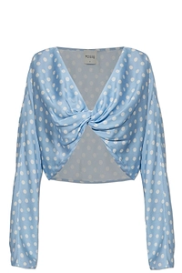 Posse Tillie Twist Front Crop Top