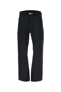 Prada Belted Straight-Leg Trousers