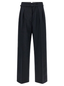 Prada Belted Tailored Trousers