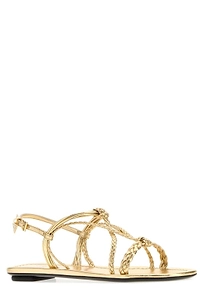 Prada Braided-Strap Flat Sandals
