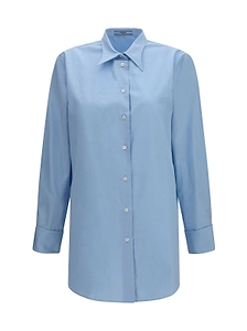 Prada Button-Up Poplin Shirt