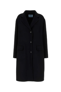 Prada Button-Up Long Coat