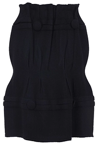 Prada Chevron Midi Skirt