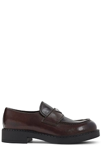 Prada Triangle-Logo Loafers