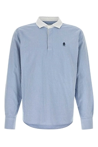 Prada Contrast Collar Oxford Shirt