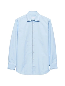 Prada Contrast-Trim Classic Shirt