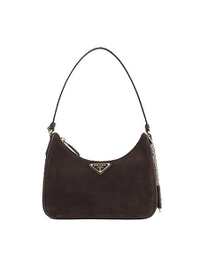 Prada Crescent Chain Shoulder Bag