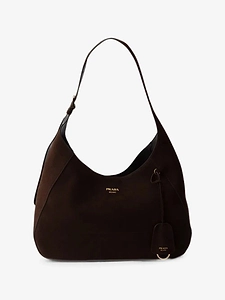Prada Curved Hobo Shoulder Bag