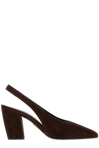 Prada Decollete Slingback Pumps