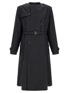 Prada Double-Breasted Belted Coat