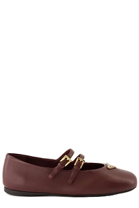 Prada Double Strap Ballet Flats
