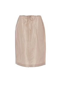 Prada Drawstring Midi Skirt