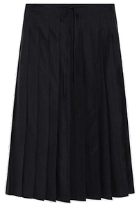 Prada Drawstring Pleated Skirt
