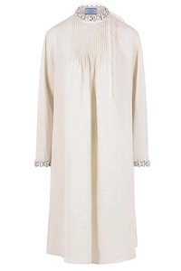 Prada Embellished Long-Sleeved Dress