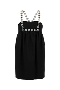 Prada Embellished Mini Dress