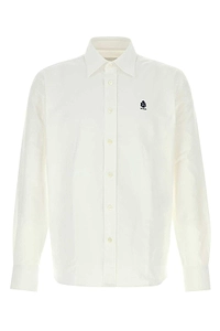 Prada Embroidered Logo Oxford Shirt