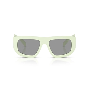 Prada Eyewear Triangle Logo Geometric Frame Sunglasses