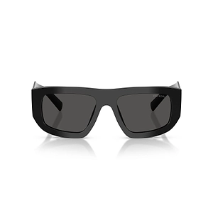 Prada Eyewear Triangle Logo Geometric Frame Sunglasses