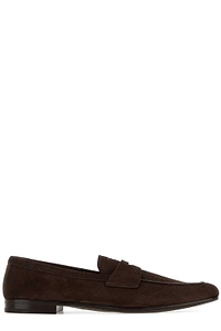 Prada Logo-Detailed Penny Loafers