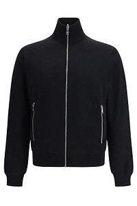 Prada High-Neck Zipped Reversible Jacket