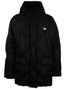 Prada Hooded Quilted Jacket