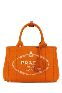 Prada JardiniÈRe Logo Detailed Tote Bag