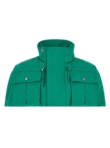 Prada Hooded Pocket Cape