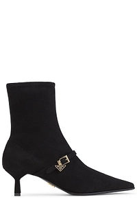 Prada Kitten-Heeled Ankle Boots