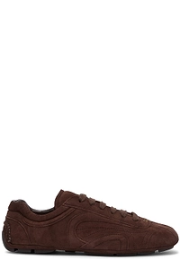 Prada Lace-Up Low-Top Sneakers