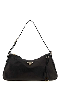 Prada Logo Charm Shoulder Bag