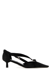Prada Logo-Engraved Pumps