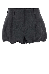 Prada Logo-Patch Shorts