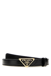 Prada Logo Plaque Belt