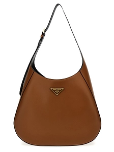 Prada Logo-Plaque Shoulder Bag